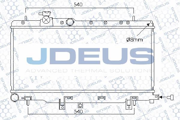 Jdeus M-0260040 - Hladnjak, hladjenje motora www.molydon.hr