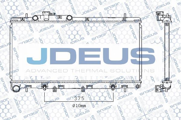 Jdeus M-0260140 - Hladnjak, hladjenje motora www.molydon.hr