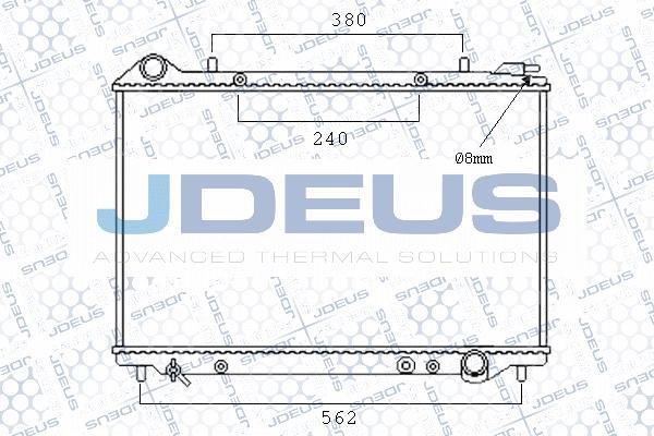 Jdeus M-0200340 - Hladnjak, hladjenje motora www.molydon.hr