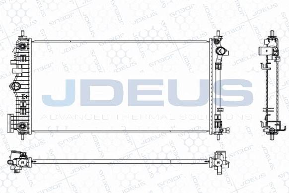 Jdeus M-0201160 - Hladnjak, hladjenje motora www.molydon.hr