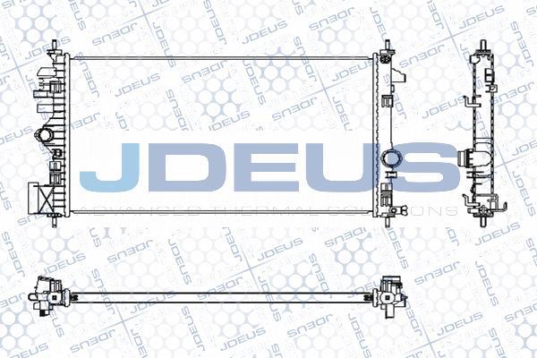 Jdeus M-0201130 - Hladnjak, hladjenje motora www.molydon.hr