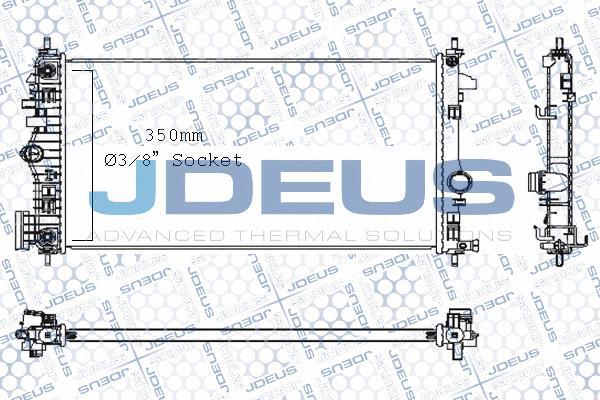 Jdeus M-0201120 - Hladnjak, hladjenje motora www.molydon.hr