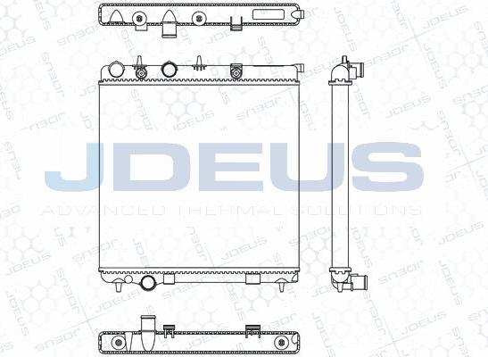 Jdeus M-021045A - Hladnjak, hladjenje motora www.molydon.hr