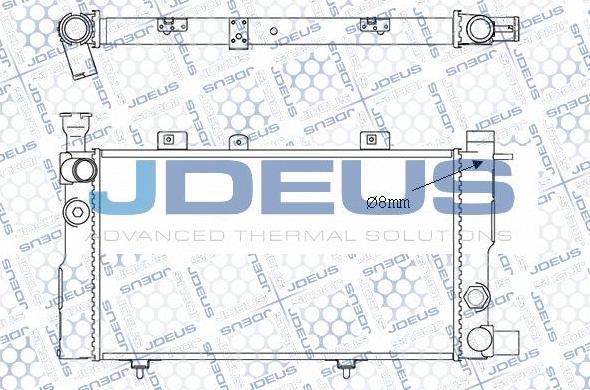 Jdeus M-0210241 - Hladnjak, hladjenje motora www.molydon.hr