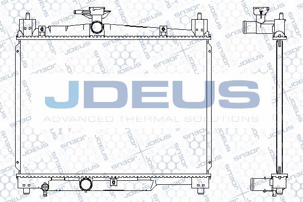 Jdeus M-0280070 - Hladnjak, hladjenje motora www.molydon.hr