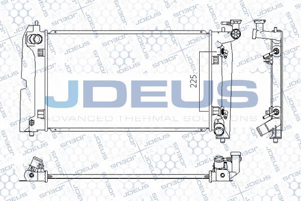 Jdeus M-0280100 - Hladnjak, hladjenje motora www.molydon.hr