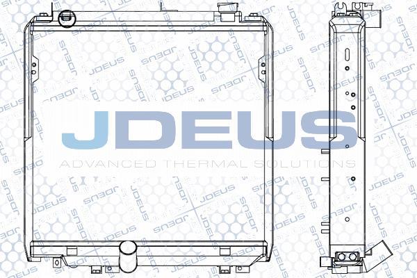 Jdeus M-0280860 - Hladnjak, hladjenje motora www.molydon.hr