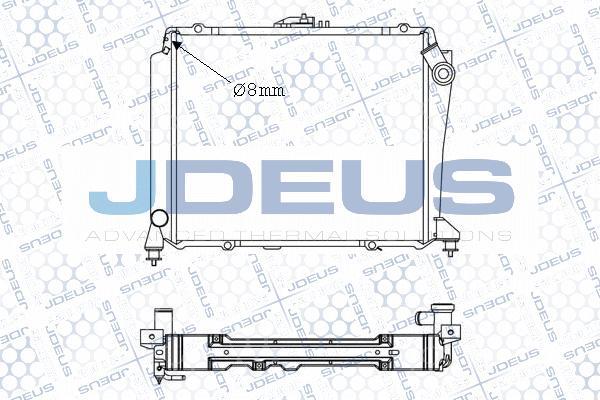 Jdeus M-028034A - Hladnjak, hladjenje motora www.molydon.hr