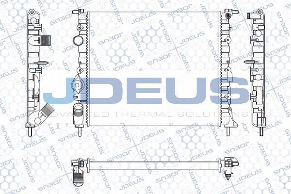 Jdeus M-0230550 - Hladnjak, hladjenje motora www.molydon.hr