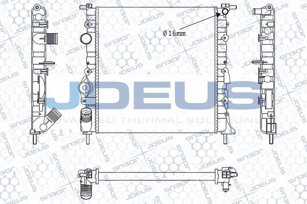 Jdeus M-0230560 - Hladnjak, hladjenje motora www.molydon.hr