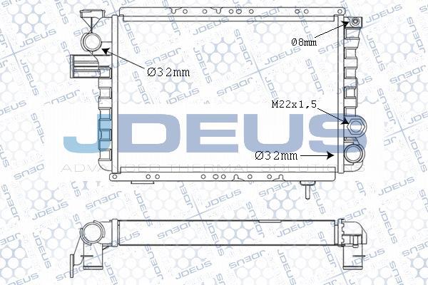 Jdeus M-023002A - Hladnjak, hladjenje motora www.molydon.hr