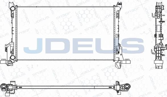 Jdeus M-0231140 - Hladnjak, hladjenje motora www.molydon.hr