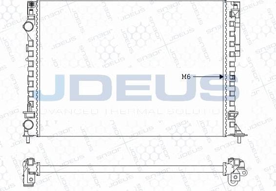 Jdeus M-023116A - Hladnjak, hladjenje motora www.molydon.hr