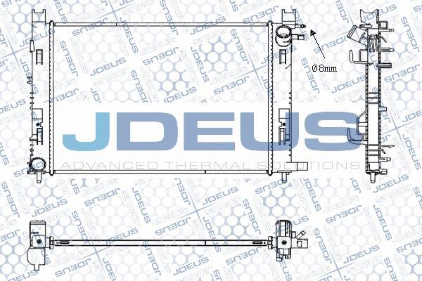 Jdeus M-0231130 - Hladnjak, hladjenje motora www.molydon.hr