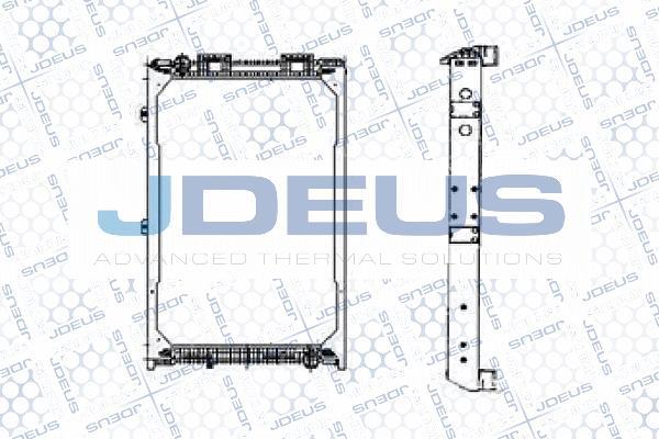 Jdeus M-115008A - Hladnjak, hladjenje motora www.molydon.hr