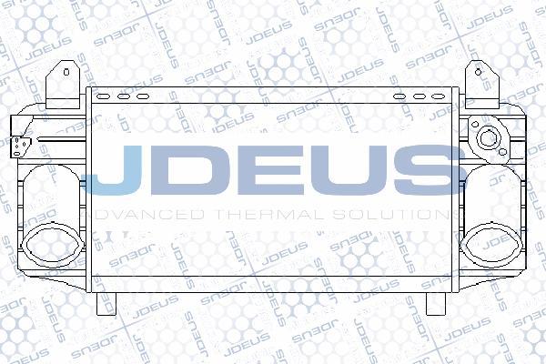 Jdeus M-801067A - Intercooler, hladnjak www.molydon.hr