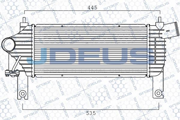 Jdeus M-819061A - Intercooler, hladnjak www.molydon.hr