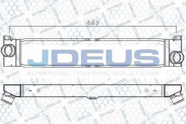 Jdeus M-811121A - Intercooler, hladnjak www.molydon.hr