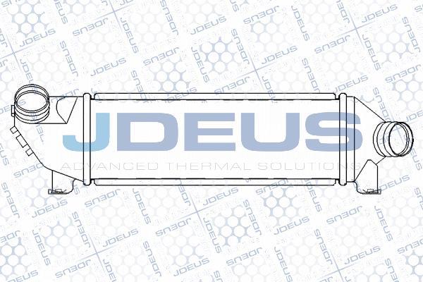 Jdeus M-812124A - Intercooler, hladnjak www.molydon.hr