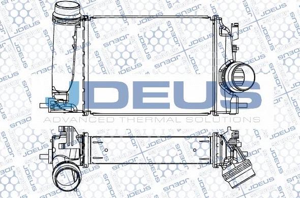 Jdeus M-823118A - Intercooler, hladnjak www.molydon.hr