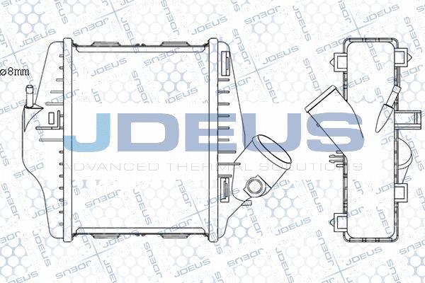 Jdeus M-875002A - Intercooler, hladnjak www.molydon.hr