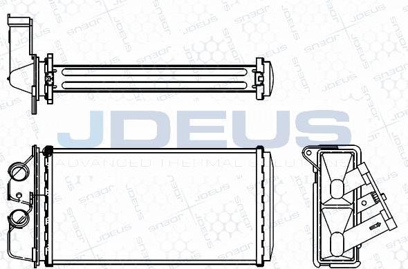 Jdeus M-2110890 - Izmjenjivač topline, grijanje unutrasnjeg prostora www.molydon.hr