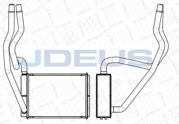 Jdeus M-2121080 - Izmjenjivač topline, grijanje unutrasnjeg prostora www.molydon.hr