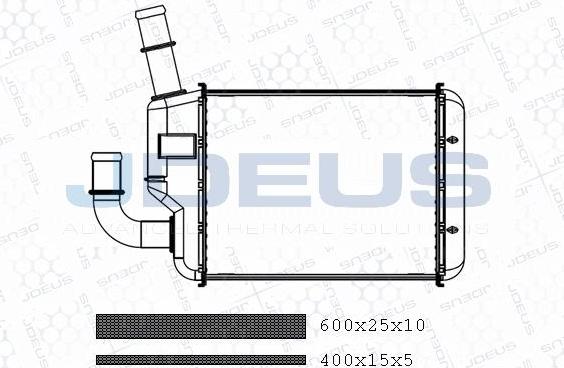 Jdeus M-2300760 - Izmjenjivač topline, grijanje unutrasnjeg prostora www.molydon.hr