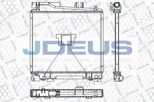 Jdeus RA0050400 - Hladnjak, hladjenje motora www.molydon.hr