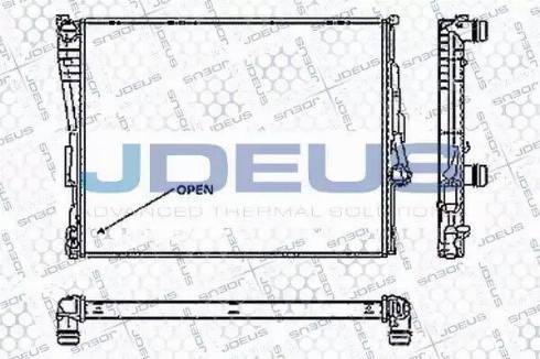 Jdeus RA0050560 - Hladnjak, hladjenje motora www.molydon.hr