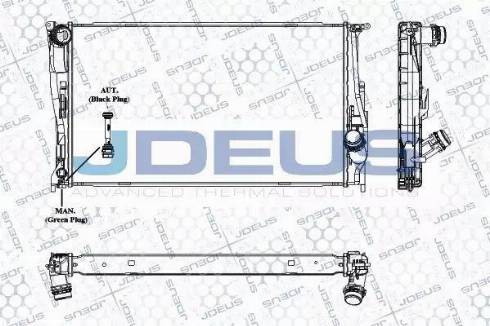 Jdeus RA0050680 - Hladnjak, hladjenje motora www.molydon.hr