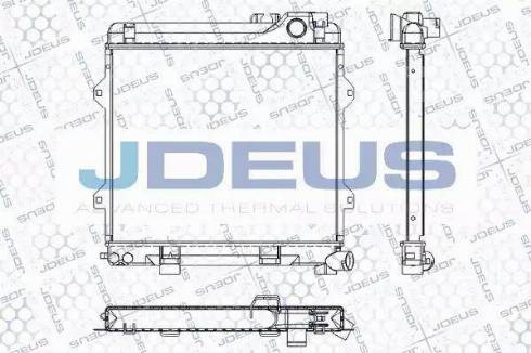 Jdeus RA0050340 - Hladnjak, hladjenje motora www.molydon.hr