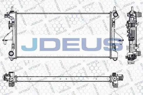 Jdeus RA0070240 - Hladnjak, hladjenje motora www.molydon.hr