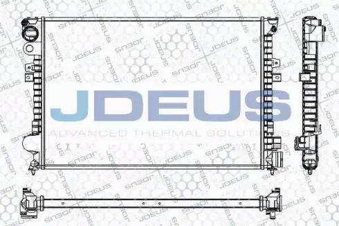 Jdeus RA0070250 - Hladnjak, hladjenje motora www.molydon.hr