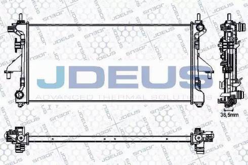 Jdeus RA0070230 - Hladnjak, hladjenje motora www.molydon.hr