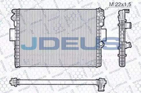 Jdeus RA0140010 - Hladnjak, hladjenje motora www.molydon.hr