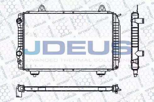 Jdeus RA0110101 - Hladnjak, hladjenje motora www.molydon.hr