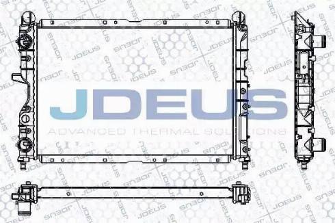 Jdeus RA0110250 - Hladnjak, hladjenje motora www.molydon.hr