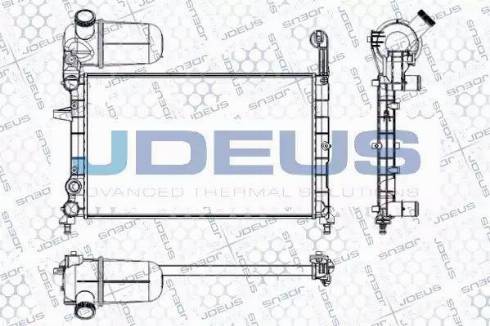 Jdeus RA0110220 - Hladnjak, hladjenje motora www.molydon.hr