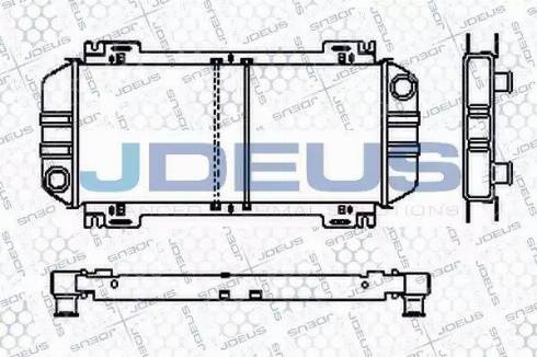 Jdeus RA0120421 - Hladnjak, hladjenje motora www.molydon.hr