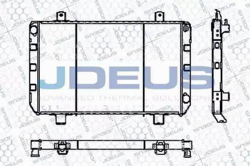 Jdeus RA0120230 - Hladnjak, hladjenje motora www.molydon.hr