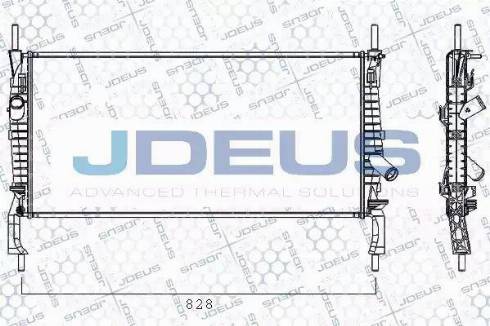 Jdeus RA0121170 - Hladnjak, hladjenje motora www.molydon.hr