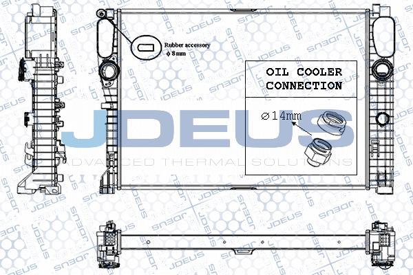 Jdeus RA0170970 - Hladnjak, hladjenje motora www.molydon.hr