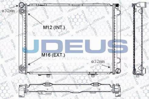 Jdeus RA0170440 - Hladnjak, hladjenje motora www.molydon.hr