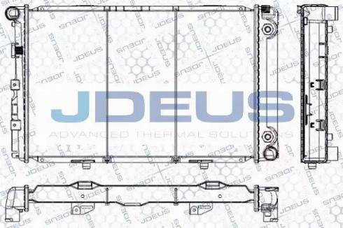 Jdeus RA0170170 - Hladnjak, hladjenje motora www.molydon.hr