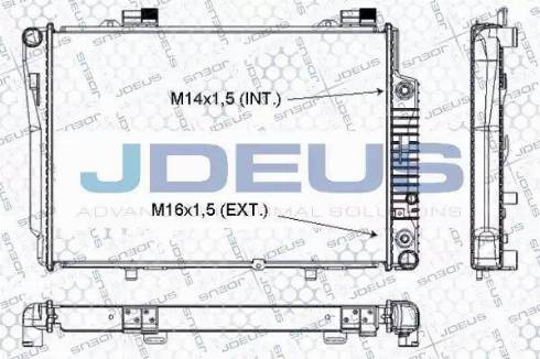 Jdeus RA0170350 - Hladnjak, hladjenje motora www.molydon.hr