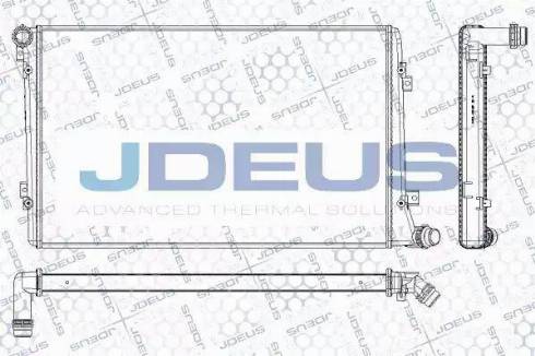 Jdeus RA0300500 - Hladnjak, hladjenje motora www.molydon.hr