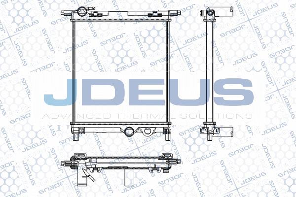 Jdeus RA0300630 - Hladnjak, hladjenje motora www.molydon.hr