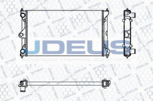 Jdeus RA0300281 - Hladnjak, hladjenje motora www.molydon.hr