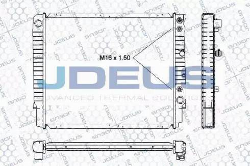 Jdeus RA0310461 - Hladnjak, hladjenje motora www.molydon.hr